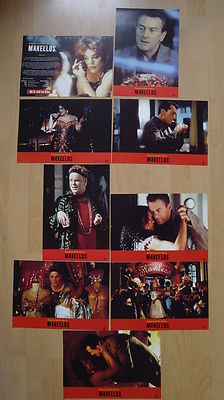 Q180 - 9x Aushangfotos MAKELLOS Robert De Niro/Philip Seymour Hoffman