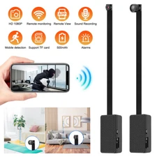 1080P WiFi Camera, Motion Detection, Sound Recording, 128GB Support,Batt Powered