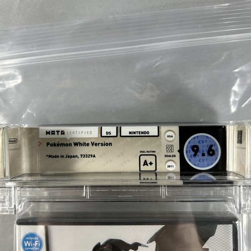 Pokemon White Version (Nintendo DS, 2011) WATA GRADED 9.6 A+ - Picture 2 of 3