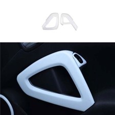 Car Interior Door Armrest 09-2015 Strip Trim For Benz Smart Fortwo Bright White