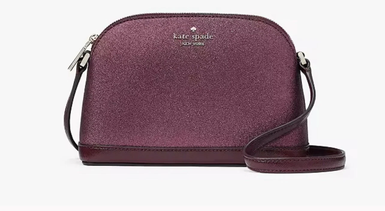Kate Spade Borsa a tracolla in tessuto piccola cupola bacca profonda K8713 vendita al dettaglio $249