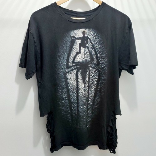 The Amazing Spider Man T-Shirt Original Custom Cut Side Crop Top Gr. L Large - Bild 2 von 8