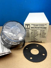 Tomar Micro-strobe 120 VAC Clear Warning Light LED 295LS