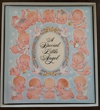 Vintage Hallmark Photo Album "A Special Little Angel" Baby Book Scrapbook