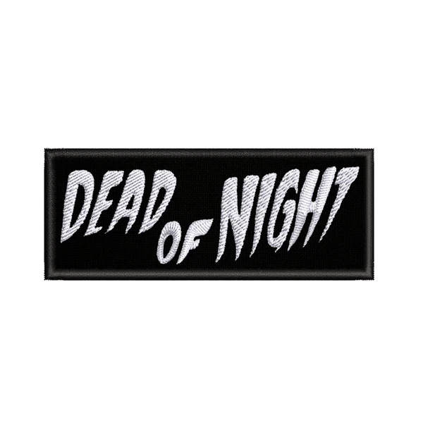 Dead of Night Horror Patch Embroidered Iron-on Applique Halloween Costume