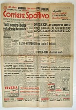 6721 GIORNALE D'EPOCA CORRIERE SPORTIVO 20 APRILE 1958 COLLEZIONISMO RARO SPORT