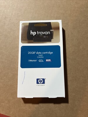 NEW SEALED HP Hewlett Packard Travan QIC 20 GB Data Cartridge C4435A