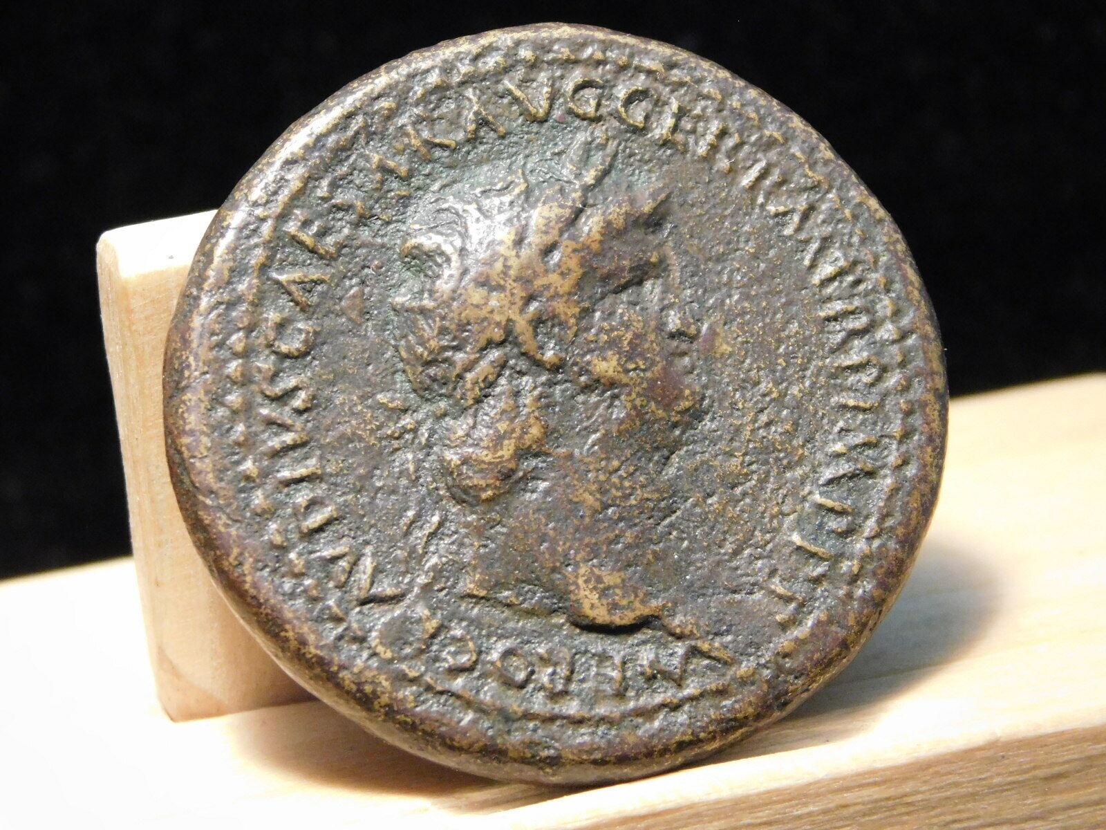 Nero Roman Imperial Sestertius 54-68 AD
