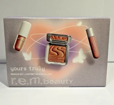 R.e.m Beauty Yours Truly 3 Piece Makeup Set REM Brand New In Box
