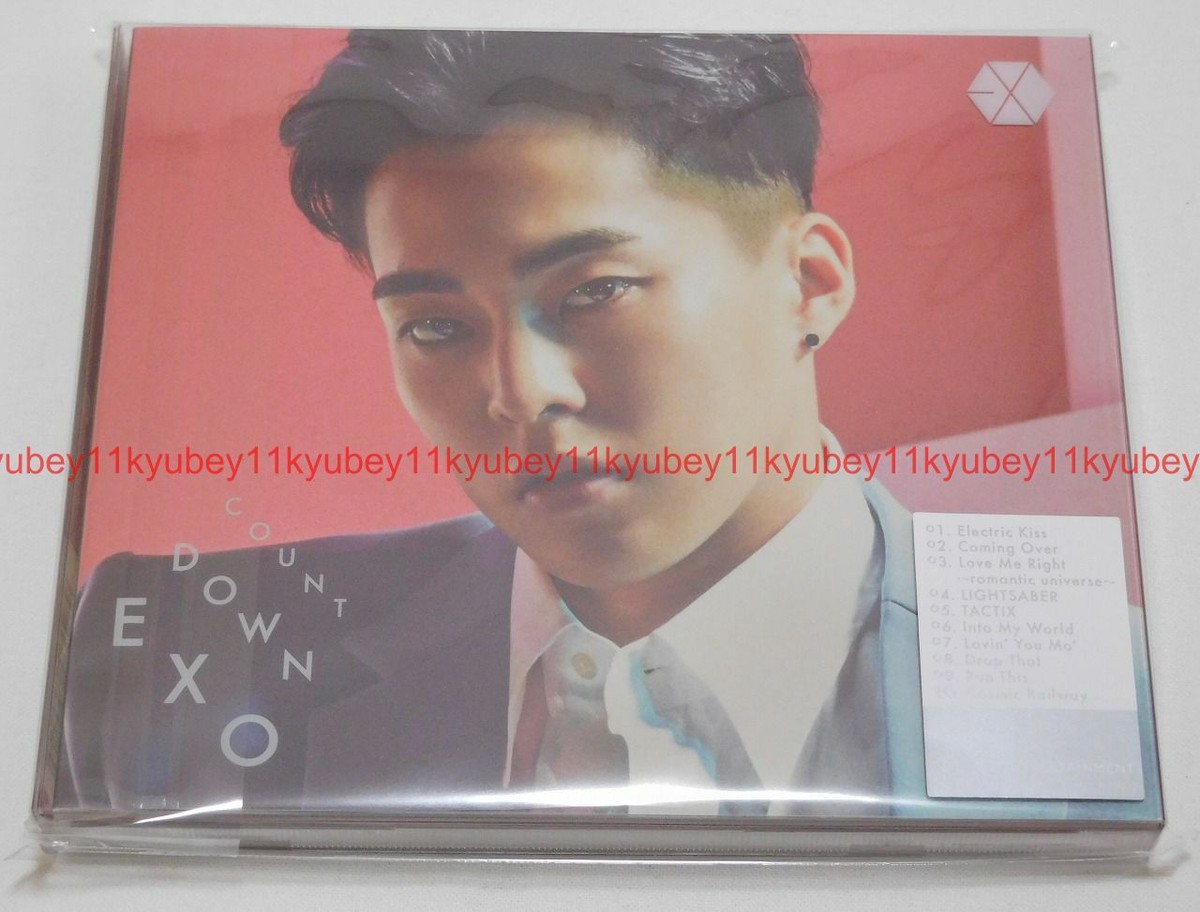 New EXO COUNTDOWN First Limited Edition XIUMIN ver CD