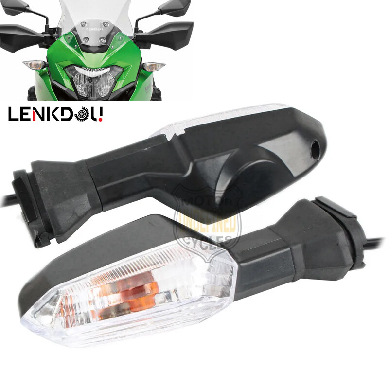 Pair Turn Signal Light Lamp For KAWASAKI NINJA 300 650 1000 ZX-6R