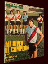 RIVER PLATE CHAMPION 1975 - NORBERTO ALONSO - Revista Especial El Gráfico