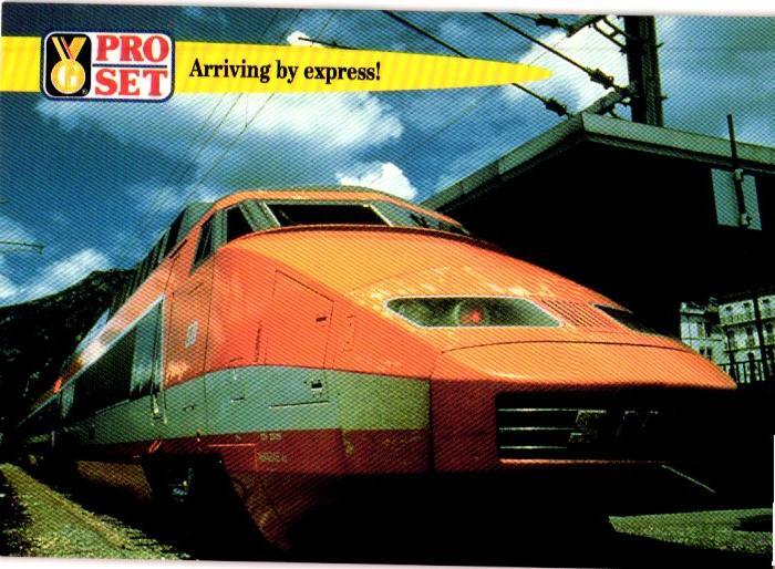 1992 Pro Set Guinness Book of Records #31 Arriving by express!