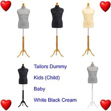 Tailors Dummy Kids Child Baby Dressmakers Bust Retail Display Fashion Mannequin❤