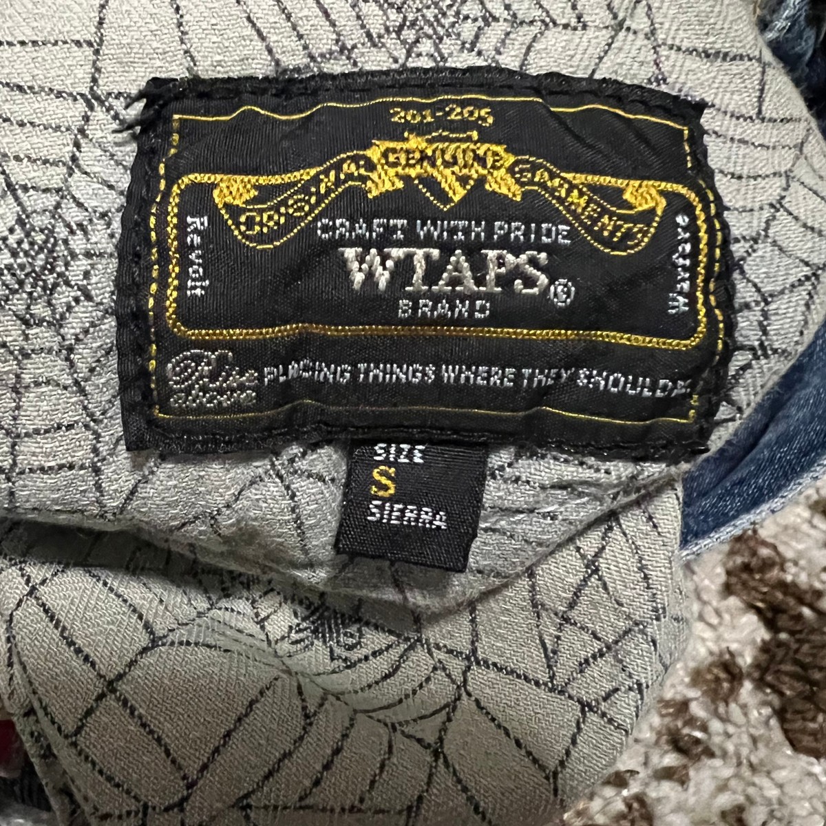 WTAPS LAMF Neighborhood Japanese Selvedge Jeans Size Small WTAPS LAMF Neighborhood Japanese Selvedge Jeans Size Small
