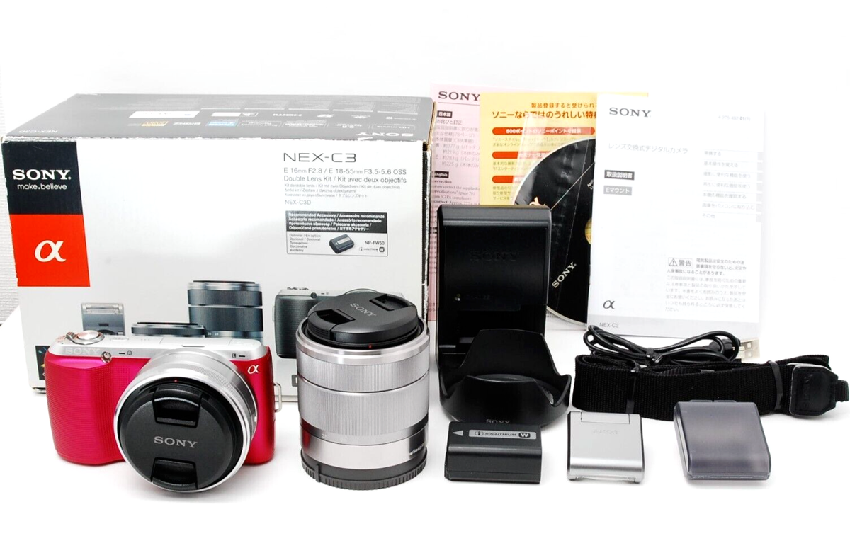 SONY α NEX-C3 ダブルレンズキット(E16mm F2.8 SEL16F28、E18