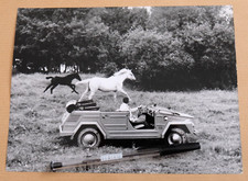 1975 VW 181 THING Photo Foto Presse automobile Originale Archive *Brochure