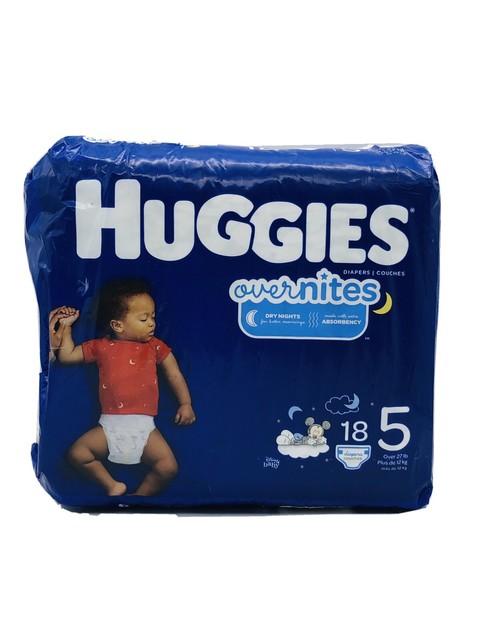 huggies night diapers size 5