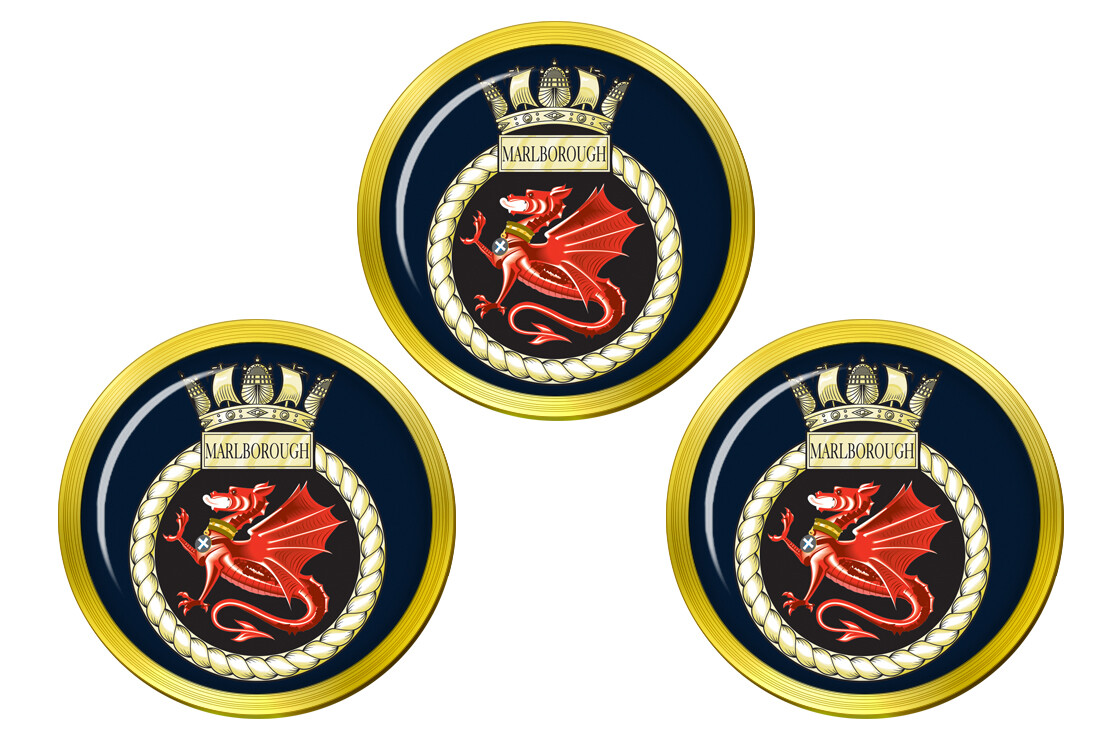 HMS Marlborough, Royal Navy Golf Ball Markers