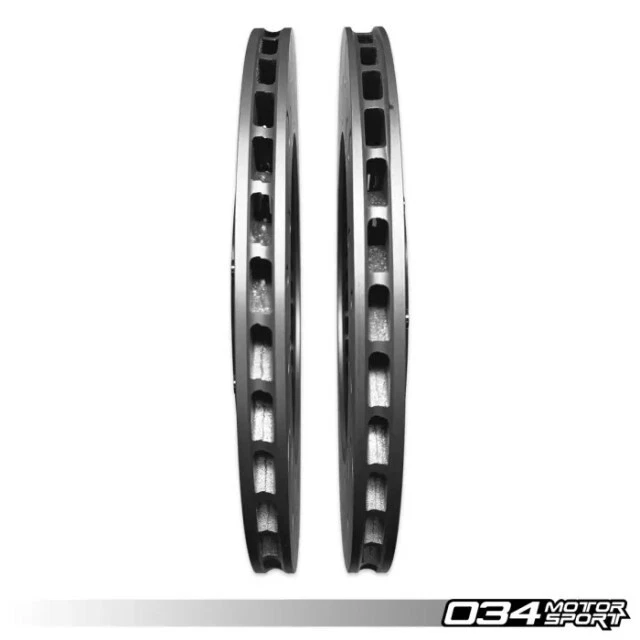 Discos de freno delanteros traseros 034 Motorsport 370 mm 2 piezas BMW M2 M3 M4 G87 G80 G81 G82 - Imagen 4 de 4