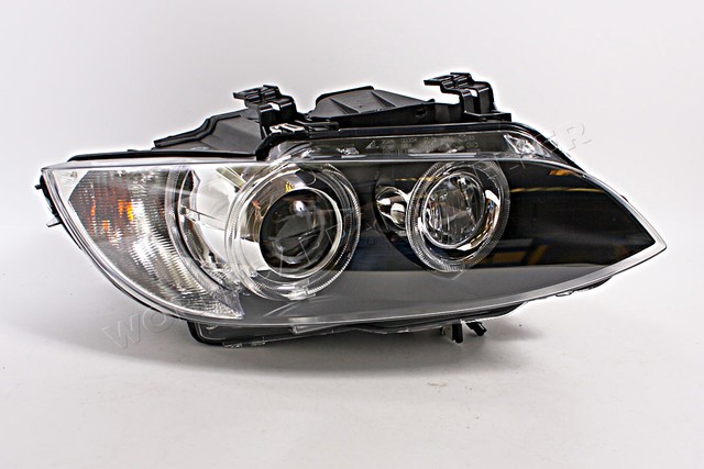 BMW 3 E90 E93 E92 2007-2010 Xenon Black Headlight Front Lamp RIGHT OEM ...