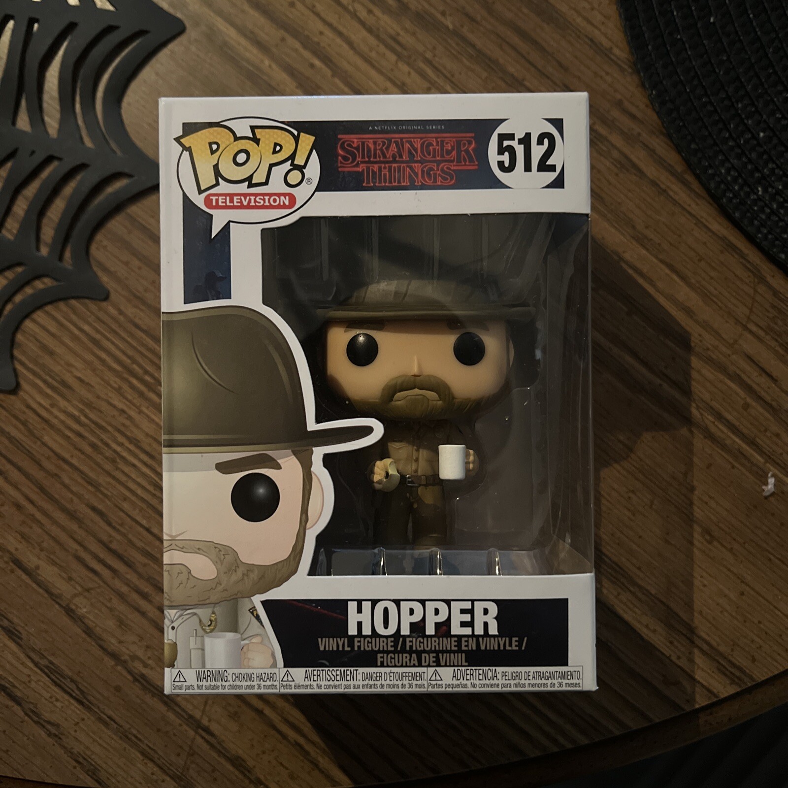 Sale Funko Pop! Vinyl: Stranger Things - Jim Hopper (W/ Hat) #512