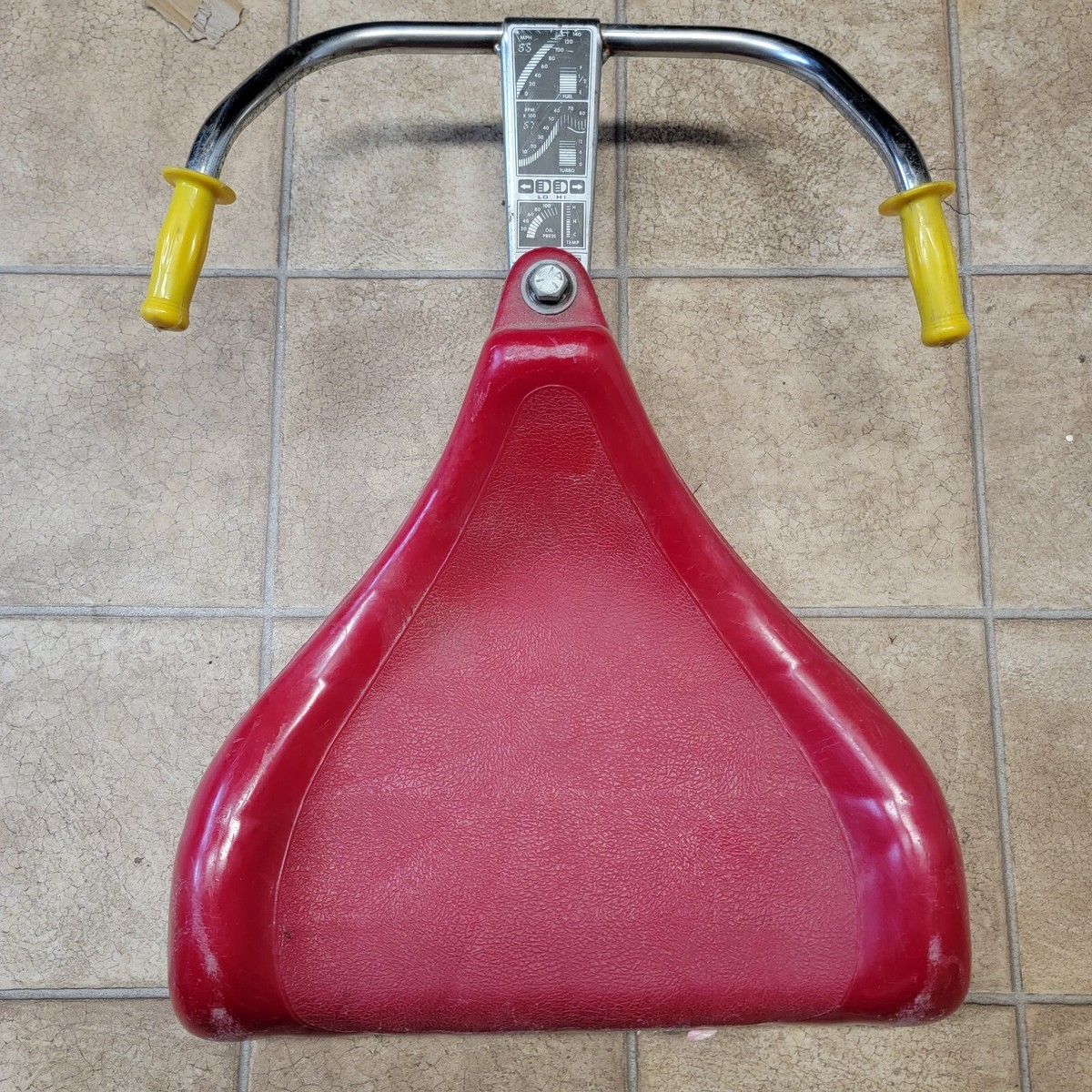 Vintage Ride on Scooter Mason Roller Racer 1970s 80s turbo turtle