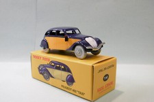 Dinky Toys / Atlas - PEUGEOT 402 TAXI bleu et jaune réf. 24 L Neuf NBO 1/43