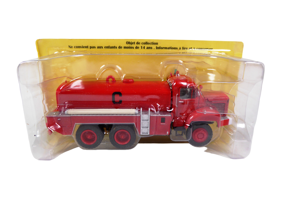 Camion Pompiers Berliet GBC Gazelle aéroport de Toulouse 1:43 Hachette IXO PB123