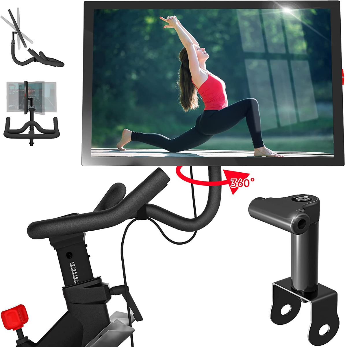 Swivel Arm Compatible with Peloton Bike,(Upgraded Modles) Pivot