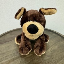 Ganz Webkinz Mocha Pup HM348 Cuddly Stuffed Toy Animal Brown Small
