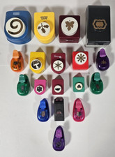 Lot of 18 EK/Marvy  Others Scrapbook Media Paper Punch See Individual Pictures 