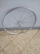 Ruota anteriore cerchio Sanremo tubolare mozzo Miche bici corsa vintage 