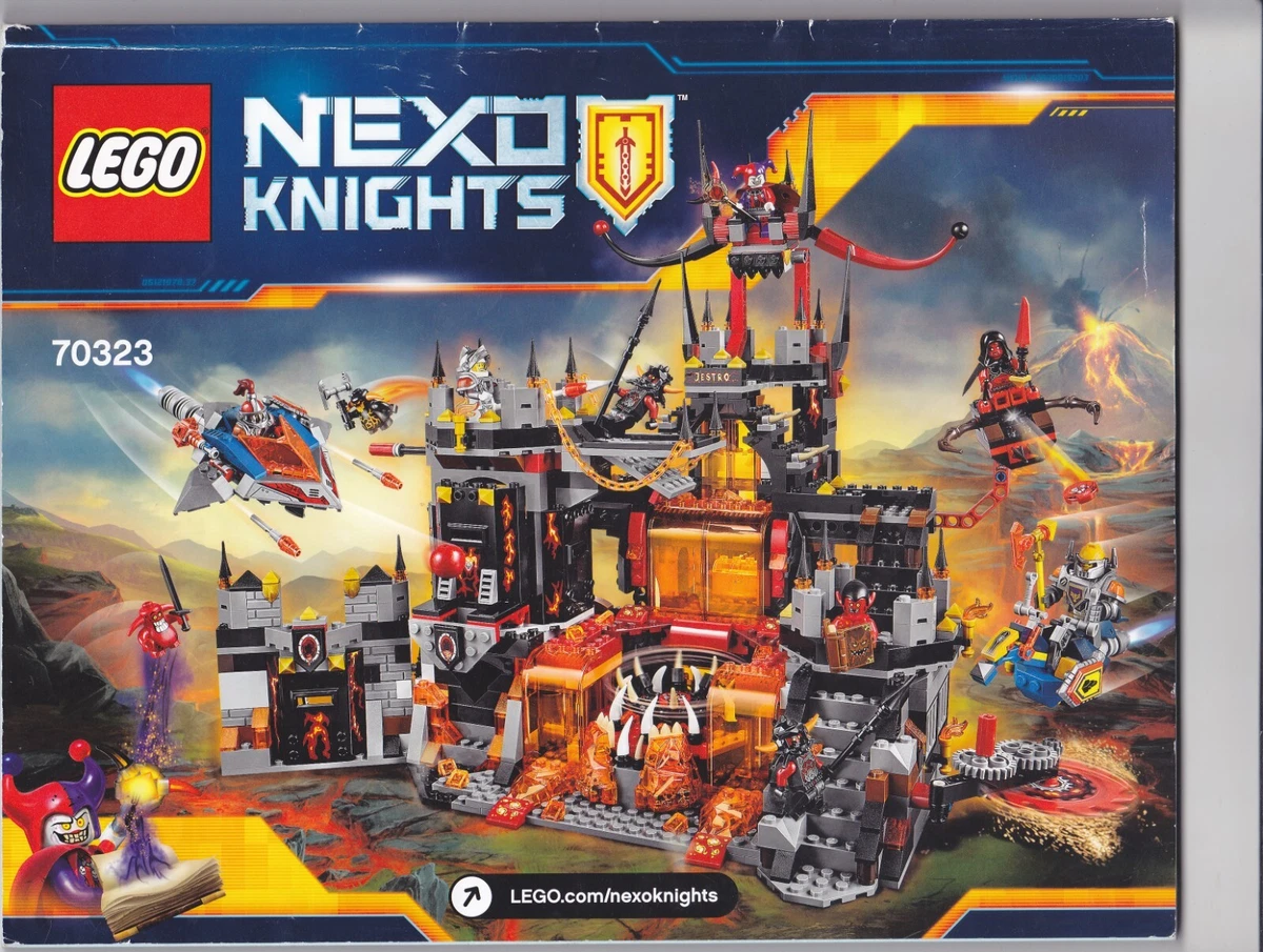 LEGO INSTRUCTIONS ONLY LEGO MODEL 70323 NEXO KNIGHTS JESTRO S