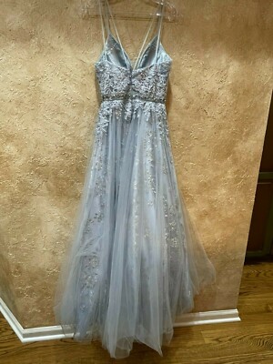 Cinderella Inspired Beautifully Detailed Prom Dress XS