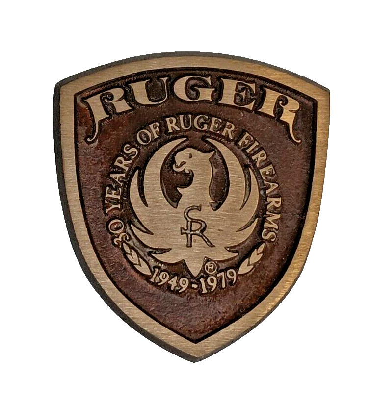 Ruger Belt Buckle 30 Year Anniversary 19491979 Vinta… Gem