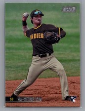 Ha-Seong Kim Rookie Card RC 2021 Stadium Club #16 Padres Cards. rookie card picture