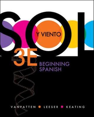 Sol y viento: Beginning Spanish - 0073385298, paperback, Bill VanPatten