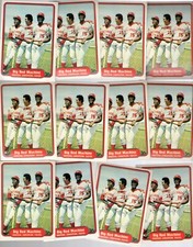 1982 Fleer Baseball #630 LOT of (12) BIG RED MACHINE NM+ DRIESSEN FOSTER Davey
