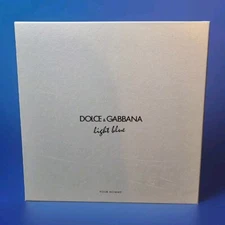 Empty Box Dolce & Gabbana Light Blue 8.75"×8.75"×3.5"  Box "SEE PHOTOS"