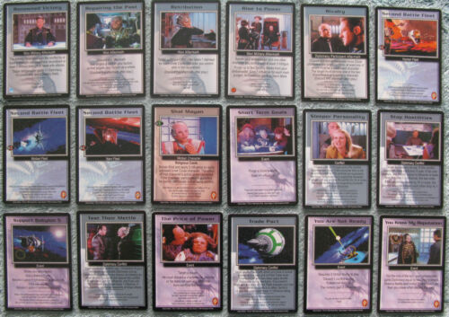 Babylon 5 CCG edición de lujo selección de tarjetas fijas [Parte 3/3] - Imagen 1 de 1