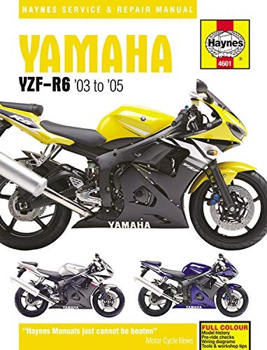 Yamaha YZF-R6 Service and Repair Manual: 2003-2005 (PB 2016) - Image 6