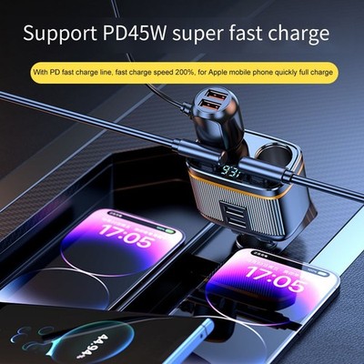 145W Dual USB Ladegerät für mobile Geräte mit Power Delivery Technologie