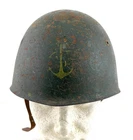 VINTAGE ITALY NAVY 1948-50 MARINA ITALIANA DECK HELMET MOD.33