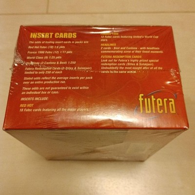 Edition [Unopened Box] FUTERA 1998 Manchester United | eBay