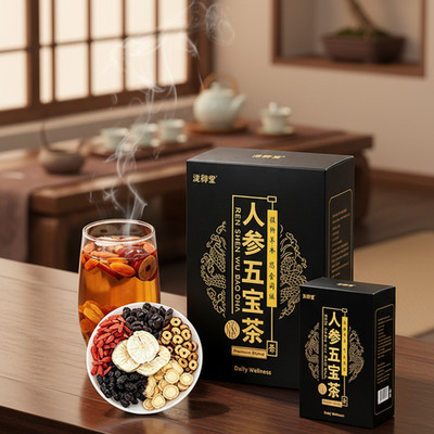 HelloYoung Natural Herbal Tea for Men Energy Detox 5 Herbs 150g Caffeine Free