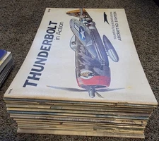 24 Squadron/Signal Publications Aircraft In Action War Military Jets Lot F4F PV1