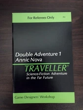 Traveller RPG Double Adventure 1 Annic Nova/Shadows 1980 GDW new