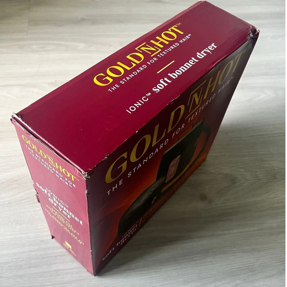 Gold N Hot Ionic Soft Bonnet Dryer Professional Textured Hair Deep Conditioning - Image 4 of 4