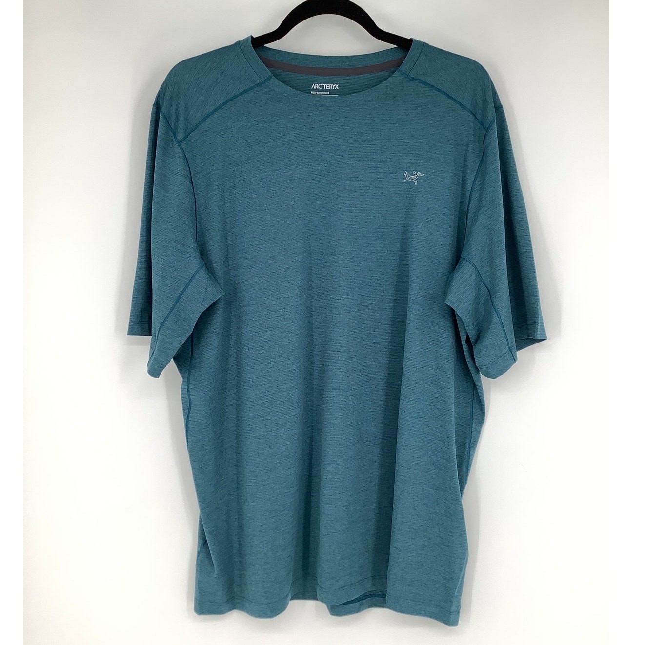 ARC'TERYX T shirt Arcteryx uomo grande blu Cormac girocollo manica corta Activewear L4 25